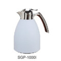 Solidware Stainless Steel Vacuum Coffee Pot/Kettle with Glass Refill